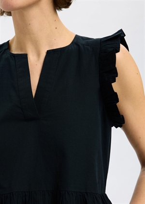 Blair Ida sl long kjole Sort Selected Femme 